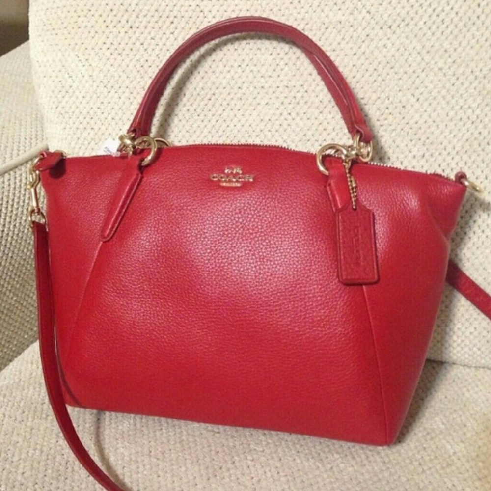 Red Coach Purse